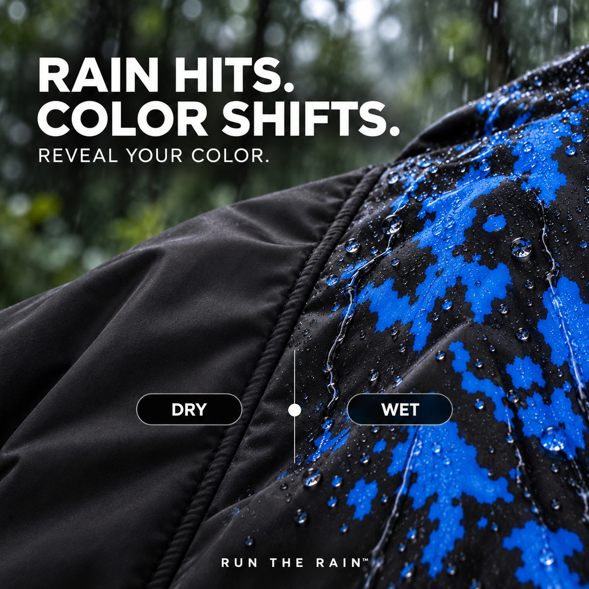 RUN THE RAIN™ Reactive Running Jacket